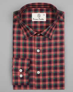 crimson-red-coloured-cotton-check-shirt