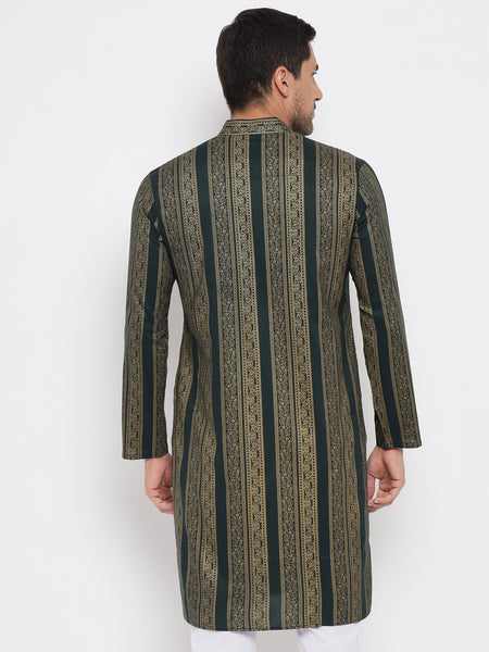 Raabta Pure Cotton Printed Kurta For Men 7