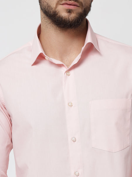 rose-pink-colour-cotton-shirt-for-men 6