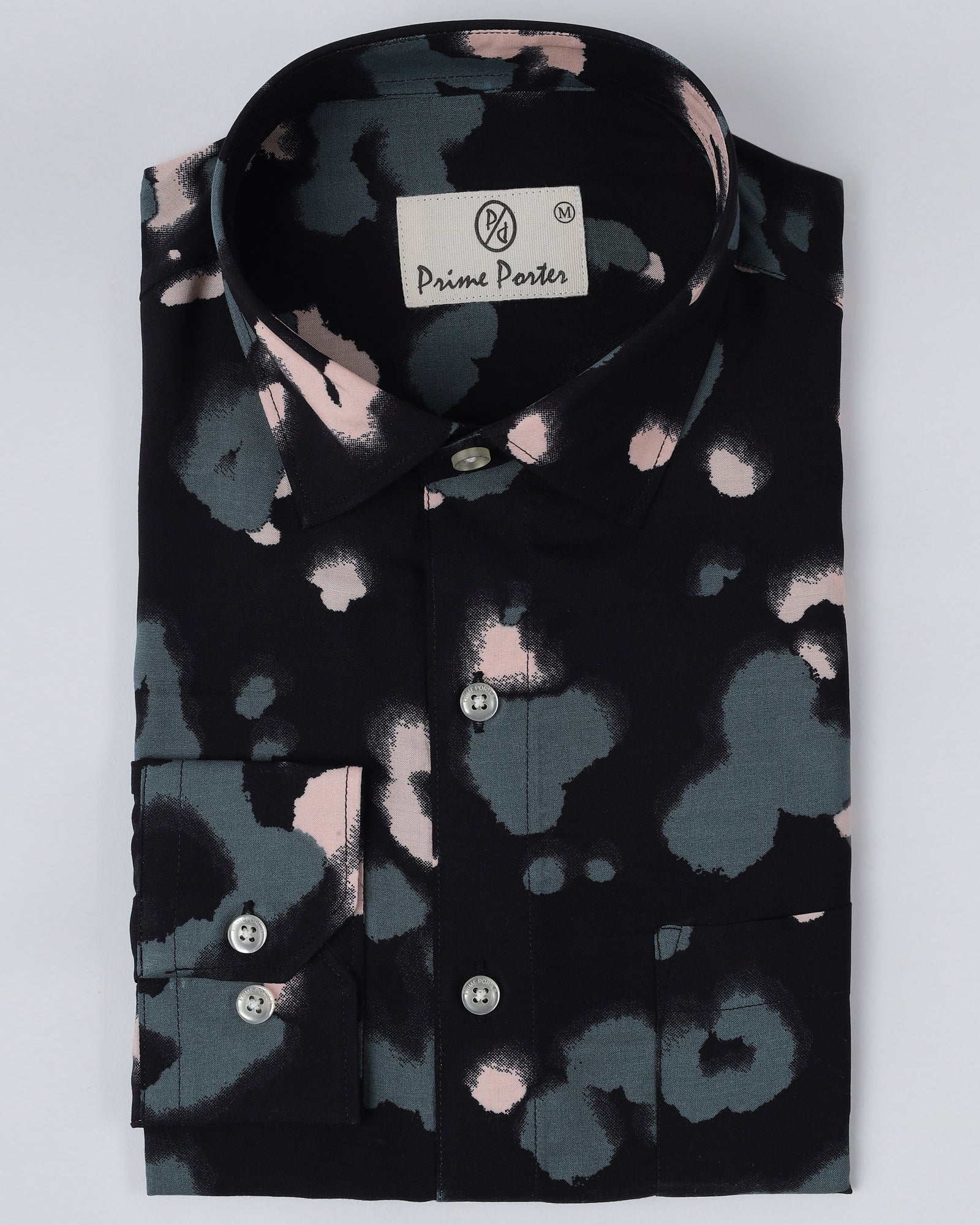 Freesia Multicoloured Abstract Printed Shirt For Men
