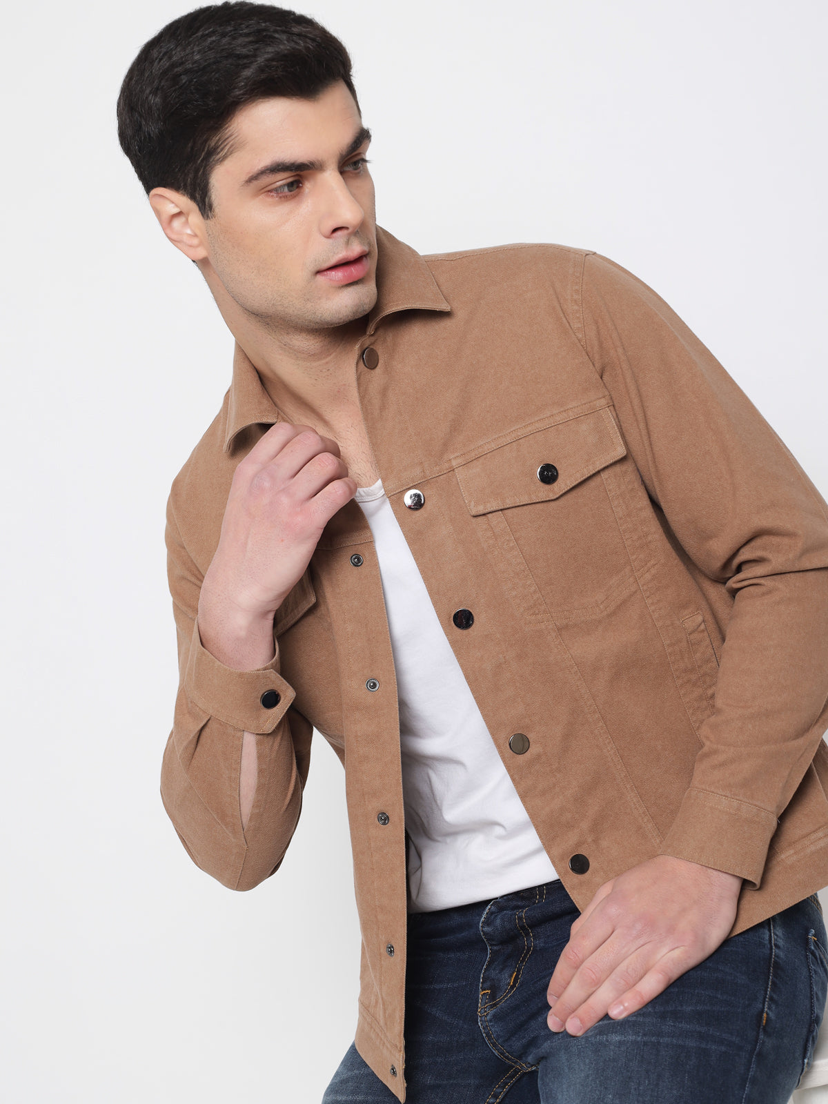 Light Brown Denim Jacket