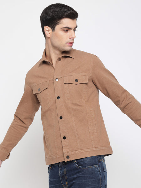 Light Brown Denim Jacket 3