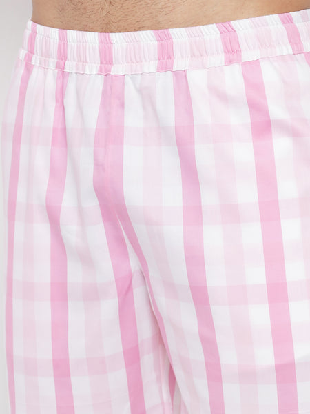 Mimi Pink Coloured Checkered Co-Ords Set 6