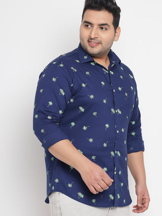 Palm Tree Printed Shirt For Men Plus 3