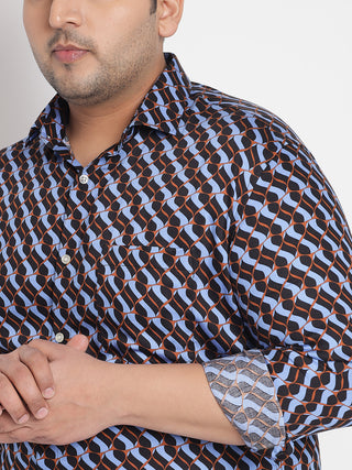 Pellet Printed Shirt For Men Plus 1