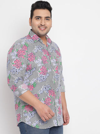 Pink Floral Printed Shirt - Prime Porter
